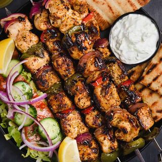 Chicken Souvlaki / Souvlaki De Pollo