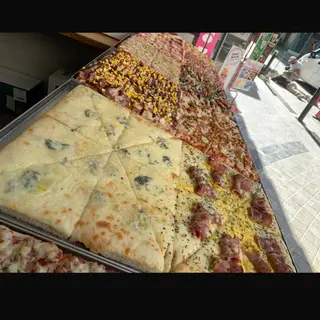 Porción pizza champiñones 