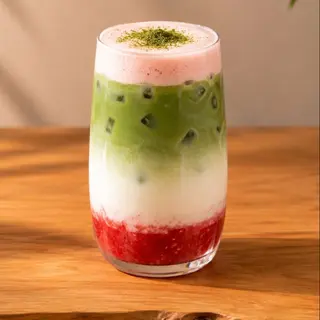Iced Matcha Strawberry