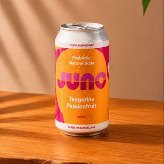 JUNO de mandarina y fruta de la pasión