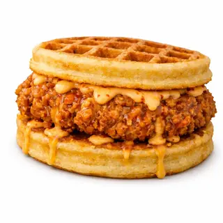 Hot Honey Chicken Brrrwaff