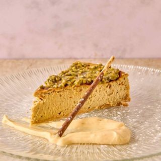 Tarta De Queso Y Pistachos