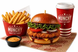 Hamburguesa De Pollo Crispy