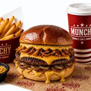 Hamburguesa Curry Mango