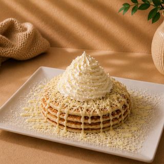 Pancake de Chocolate Blanco