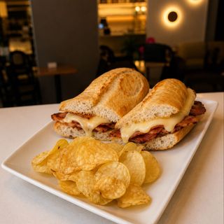 B. Bacon con Queso