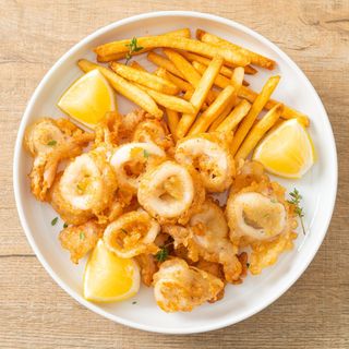 Calamars Patates 1 Refresc