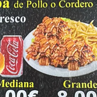 Tapa De Pollo O Cordero