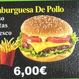 Hamburguesa De Pollo