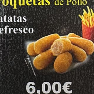 Menu Croquetas