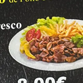 Kebab De Pollo O Cordero