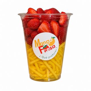 Vaso Con Mango Y Fresa XL