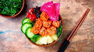 Poke Bowl De Salmón