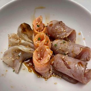 Carpaccio Mixto Braseado (15 Pzs.)