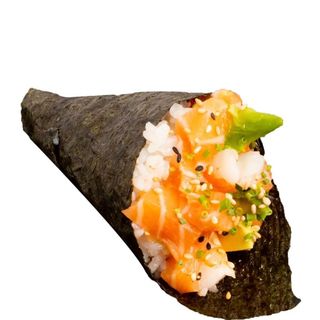 Temaki De Salmón Y Aguacate