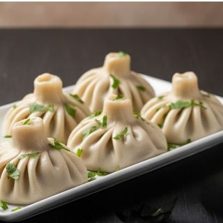 Khinkali rellenos de carne picada mixta (cerdo y ternera)