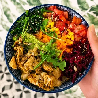 Chicken Poke Bowl