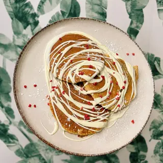 White Chocolate Pancakes
