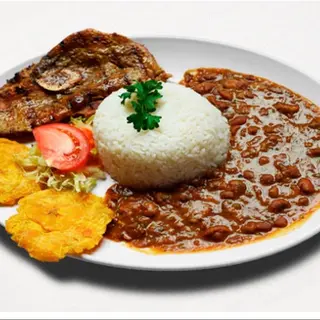 Arroz menestra 