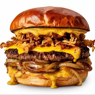 Hamburguesa Curry Mango