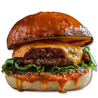 Hamburguesa Cheddar Chili