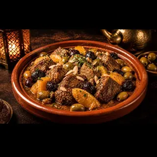 Tagine De Ternera Con Aceitunas