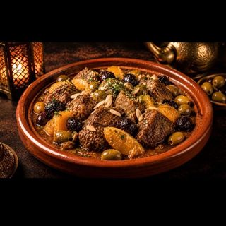 Tagine De Ternera Con Aceitunas