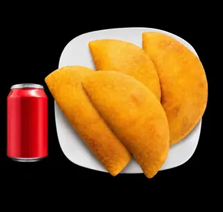 Empanadas (4 Uds.) + Lata