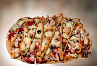 Pinsa De Pollo Fajita Fusion