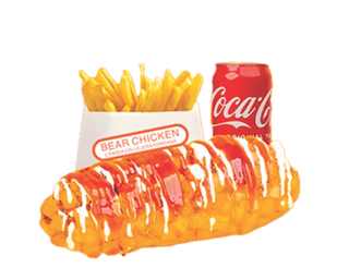 1 K-Dog Patatas Fritas Bebida
