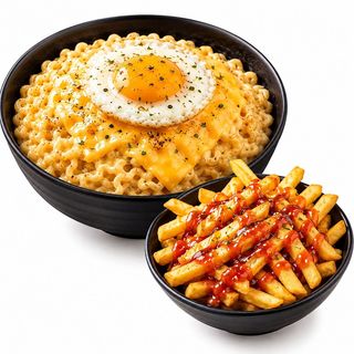 Ramen Patatas Fritas Bebida