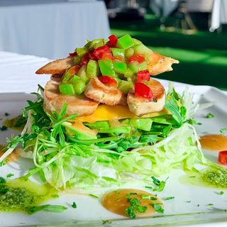 Mango Avocado And Smoked Chicken Salad