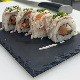 Uramaki Salmón Roll (4 Uds.)