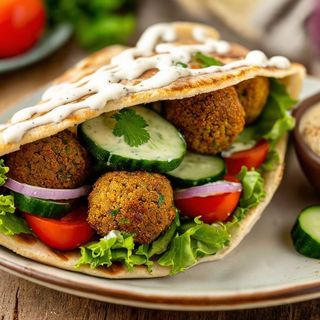 Menú Dürüm Falafel