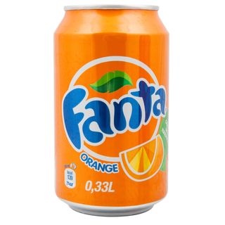 Fanta Naranja lata 330ml.