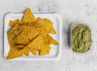 Guacamole Con Totopos