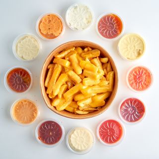 Cheesy Fries Con Papas Y Queso