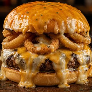 Cheese Lava Burger
