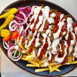 Plato De Kebab Vegano