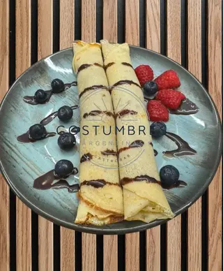 Panqueque Con Dulce De Leche