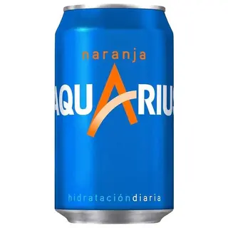 Aquarius Naranja lata 330ml.