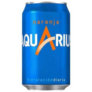 Aquarius Naranja lata 330ml.