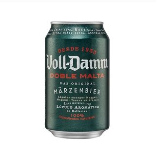 Cerveza lata voll damm