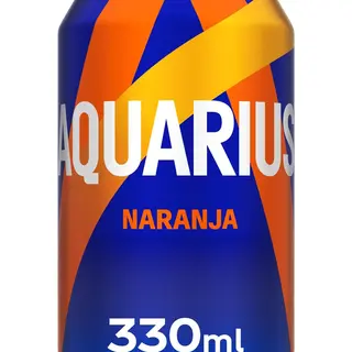 Aquarius Naranja lata 330ml.