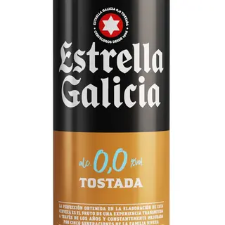 Cerveza Estrella Galicia Tostada