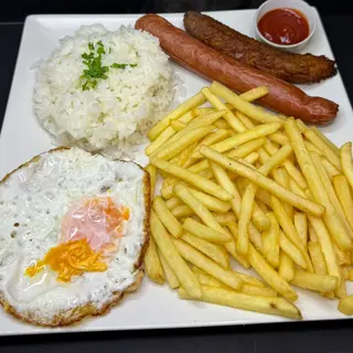 Plato De Arroz A La Cubana