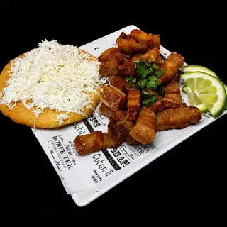 Arepa Con Chicharrón (1 Ud.)