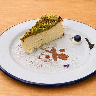Torta de formaggio pistacchio