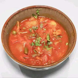 Mix De Vegetales Con Salsa De Mango