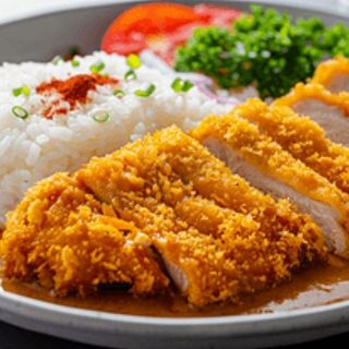 Pollo Rebozado Con Arroz